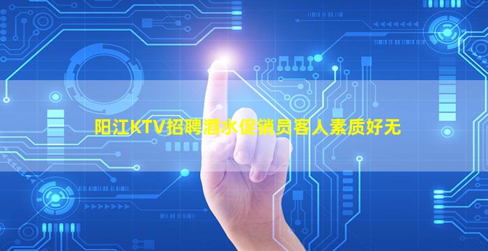 阳江KTV招聘酒水促销员客人素质好无